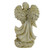 Angel with Bird and Bouquet Outdoor Garden Statue - 17.5" - IMAGE 5