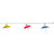 10-Count Vibrantly Colored Sun Umbrella Christmas Light, 6ft White Wire - IMAGE 2
