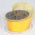 Sheer Yellow Crystal Wired Edge Craft Ribbon 1.5" x 27 Yards - IMAGE 2