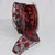 Sheer Black and Red Love Glittered Hearts Wired Craft Ribbon 1.5" x 27 Yards - IMAGE 1