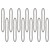 Beaded Necklace Costume Accessories - 33" - Black - Pack of 720 - IMAGE 1