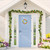 Easter Egg Mini Spring Wreath - 10" - Blue/Yellow/Pink - IMAGE 2