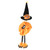 Witches Hat Halloween Wine Bottle Stopper - 6.5" - Orange and Black - IMAGE 2