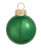 40ct Green Pearl Finish Glass Christmas Ball Ornaments 1.5" (40mm) - IMAGE 1