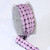 Purple Blocks Woven Edge Craft Ribbon 0.75" x 40 Yards - IMAGE 1
