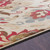 3' x 8' Floral Red and Beige Shed-Free Area Throw Rug Runner - IMAGE 5