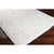 8' x 10' Ivory and White Hand Tufted Rectangular Area Throw Rug