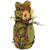 Forest Tree Owl Standing Figurine - 11" - Brown and Green - IMAGE 4