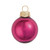 12ct Pink Shiny Finish Glass Christmas Ball Ornaments 2.75" (70mm) - IMAGE 1
