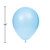 Club Pack of 180 Solid Pastel Blue Party Balloons 18" - IMAGE 2