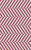 3.5' x 5.5' Herringbone Pink and Gray Hand Woven Wool Area Throw Rug - IMAGE 1