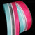 Pink and Blue Striped Wired Craft Ribbon 1.5" x 80 Yards - IMAGE 1