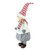 24" White and Gray Young Girl Gnome Christmas Tabletop Decor - IMAGE 2