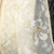 Ivory and Gold Designer Lace Wired Craft Ribbon 2.5" x 20 Yards - IMAGE 1