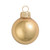 4ct Gold Shiny Finish Glass Christmas Ball Ornaments 4" (100mm) - IMAGE 1