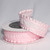 Pink Woven Edge Ruffles Craft Ribbon 1.5" x 30 Yards - IMAGE 2