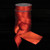 Scarlet Red Double Face Wired Craft Ribbon 1.5" x 44 Yards - IMAGE 1