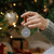 Mini Shiny Finish Glass Christmas Ball Ornaments - 1.5" (40mm) - Silver Smoke - 40ct - IMAGE 2