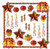 28 Piece Colorful Fall Thanksgiving Reflections Decorating Kit - IMAGE 1