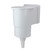 12.5" White Thru-Wall Skimmer for Above-Ground Swimming Pool with Face Plate - IMAGE 2