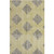 3.5' x 5.5' Visual Paragon Lime Green and Caviar Black Hand Knotted Area Throw Rug - IMAGE 1