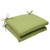 Solid Outdoor Patio Square Edge Seat Cushions - 18.5" - Olive Green - Set of 2 - IMAGE 1