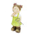18" Young Girl Gnome with Butterfly Net Spring Outdoor Garden Figure - IMAGE 1