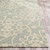 9' x 12' Floral Sea Green and Beige Hand Hooked Outdoor Area Throw Rug - IMAGE 5