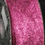 Sparkling Pink Glitter Wired Craft Ribbon 2" x 40 Yards - IMAGE 1
