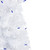 2' Pre-lit White Iridescent Pine Artificial Christmas Tree - Blue Lights - IMAGE 3