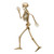 Club Pack of 12 Profile Pete Jointed Skeleton Halloween Decorations 3' - IMAGE 1
