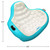 Inflatable Blue and White Aqua Cradle 2-Person Swimming Pool Float, 66-Inch - IMAGE 4