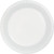 Disposable Solid Paper Party Dinner Plates - 10.25" - White - Club Pack of 240 - IMAGE 1