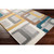 2' x 3' Gray and Brown Hand Tufted Rectangular Wool Area Throw Rug - IMAGE 4