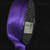 Purple Double Face Solid Wired Craft Ribbon 1" x 44 Yards - IMAGE 1