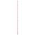 Club Pack of 144 Classic Pink and White Stripe Paper Straws - IMAGE 1