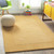 9.75' x 9.75' Tawny Brown and Sand Beige Hand Loomed Square Area Throw Rug - IMAGE 2