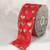 Red and Metallic Gold Valentine Day Wired Craft Ribbon 2.5" x 40 Yards - IMAGE 1