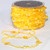 Yellow Narrow Organdy with Butterfly Tulle Craft Ribbon 0.25" x 27 Yards - IMAGE 2