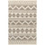 8' x 11' Contemporary White and Gray Hand Woven Rectangular Area Throw Rug - IMAGE 1