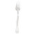 Club Pack of 144 Clear Trend Ware Mini Premium Heavy-Duty Party Forks 4" - IMAGE 1