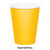 Club Pack of 240 School Bus Yellow Disposable Paper Hot and Cold Drinking Party Tumbler Cups 9 oz. - IMAGE 2
