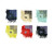 Club Pack of 12 Women's Contemporary Colorful Stylish Large Fashion Scarf Shawls with Fringe 41" x 41" - IMAGE 2