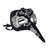 Masquerade Long Nose Mask Costume Accessory - One Size - Black and Silver - Pack of 12 - IMAGE 2