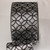 Sheer Black and Silver Wired Craft Ribbon 4" x 20 Yards - IMAGE 1