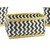 Set of 3 Black and White Chevron Pattern Rectangular Baskets 18" - IMAGE 2