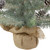 2' Potted Vintage Glittered Pine Full Artificial Christmas Tree - Unlit - IMAGE 3