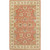 12' x 15' Floral Red and Beige Rectangular Area Throw Rug - IMAGE 1