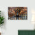 LED Lighted Grand Foyer of the Paris Opera House Canvas Wall Art - 15.75" x 23.5" - IMAGE 1