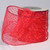 Shimmering Red Semi Sheer Brooklyn Wired Craft Ribbon 6" x 20 Yards - IMAGE 2